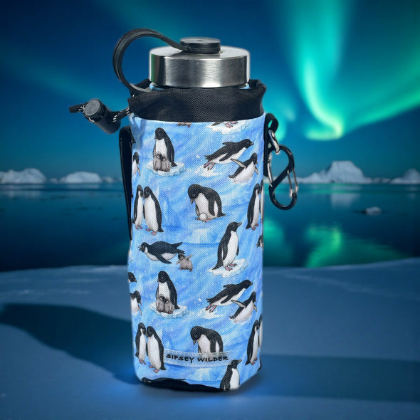 Penguin Parade Water Bottle Holder