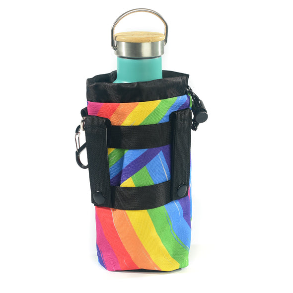 Rainbow Slash Water Bottle Holder