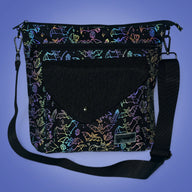 Crystal Cave Bats Sidetrack Crossbody (Reflective Holographic!)