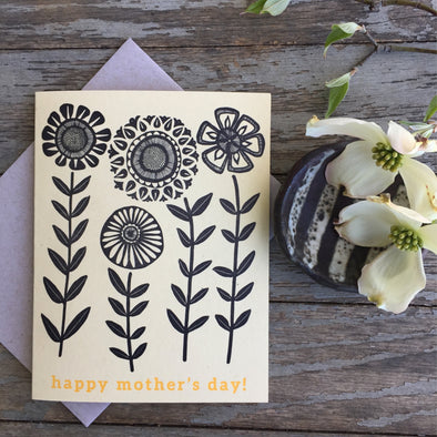 Sunflowers Mothers Day Card