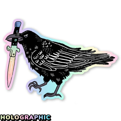 Raven & Switchblade Sticker