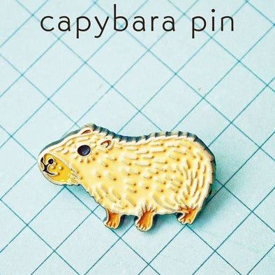 Capybara Enamel Pin