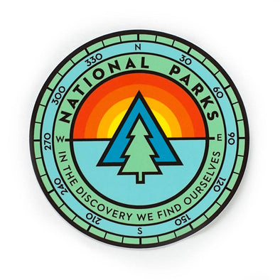National Parks Vinyl Sticker