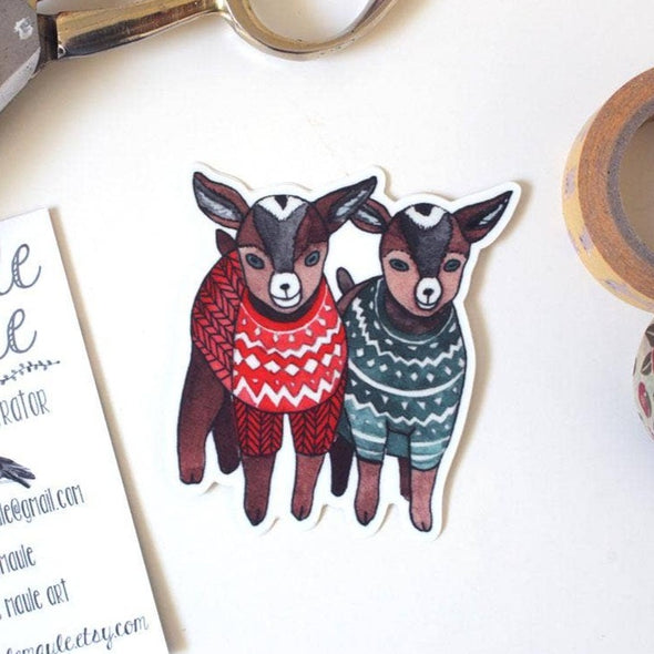 Baby Goats Sticker