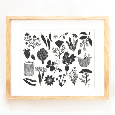 Garden Goods Print (8x10)