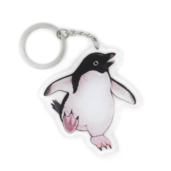Adelie Penguin Double-Sided Acrylic Keychain