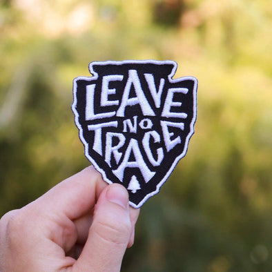 Leave No Trace Iron On Patch