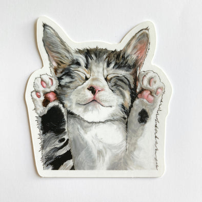 Kitten Vinyl Sticker