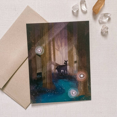 Forest Spirit Greeting Card