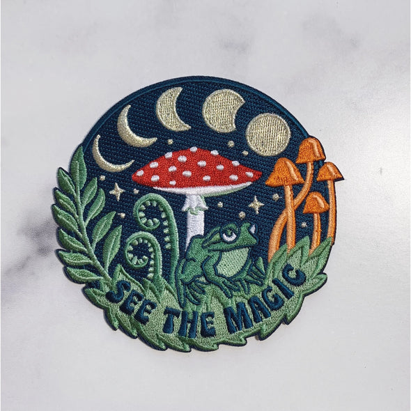 See the Magic Toad & Mushrooms Patch