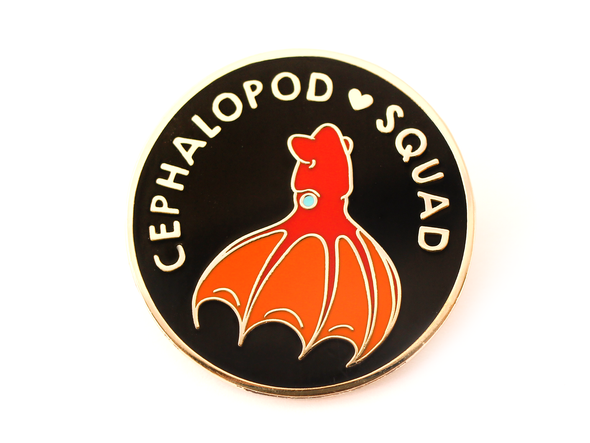 Cephalopod Squad Pin