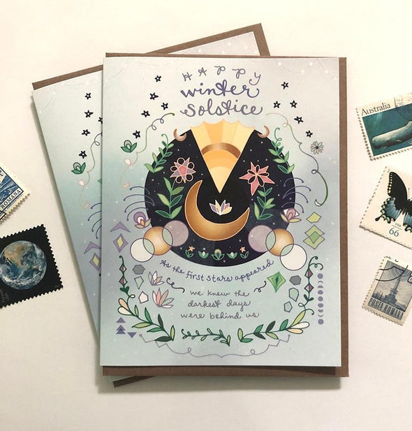 Winter Solstice Holiday Card