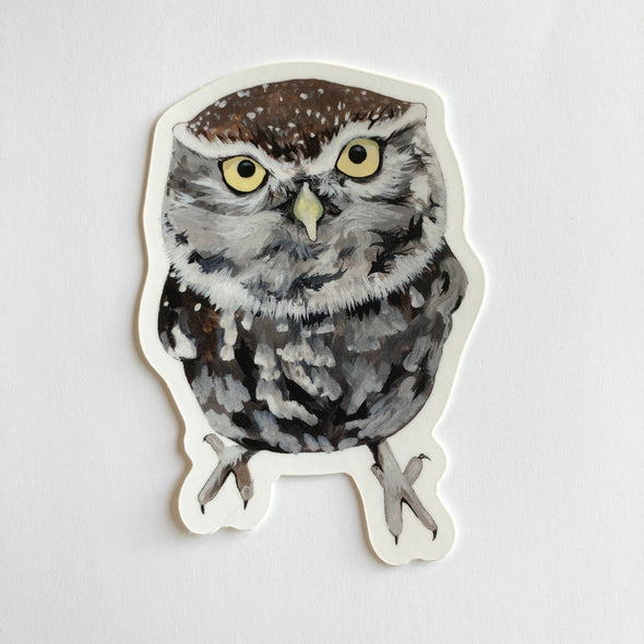 Cute Lil' Owl Vinyl Sticker