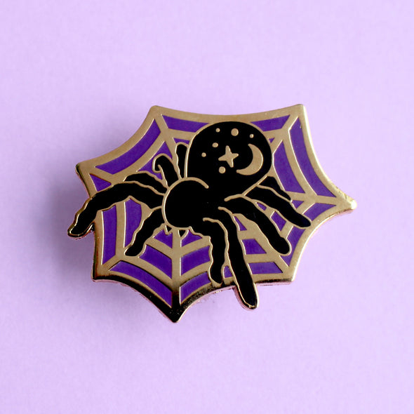 Spider Enamel Pin