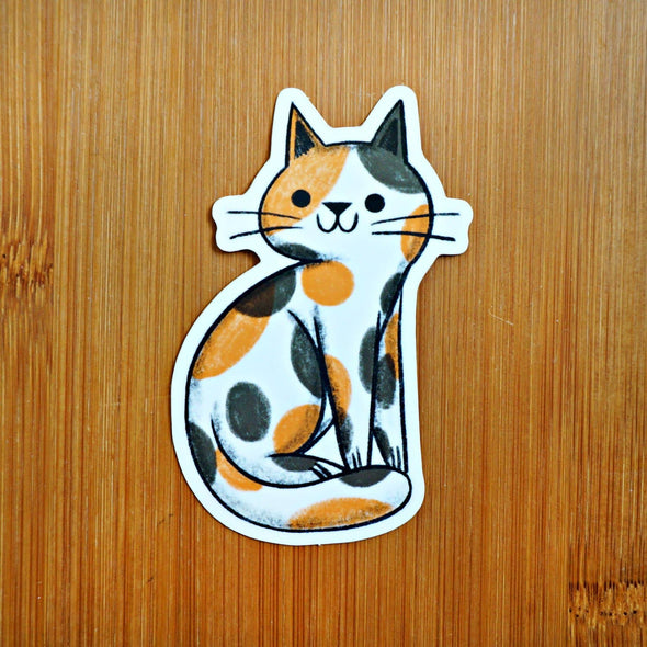 Lil' Calico Cat Sticker