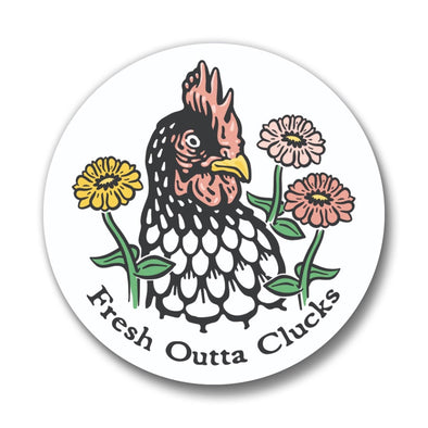 Chicken Button Pin | Fresh Outta Clucks