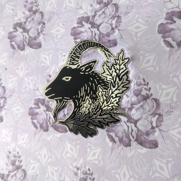 Black Phillip Enamel Pin