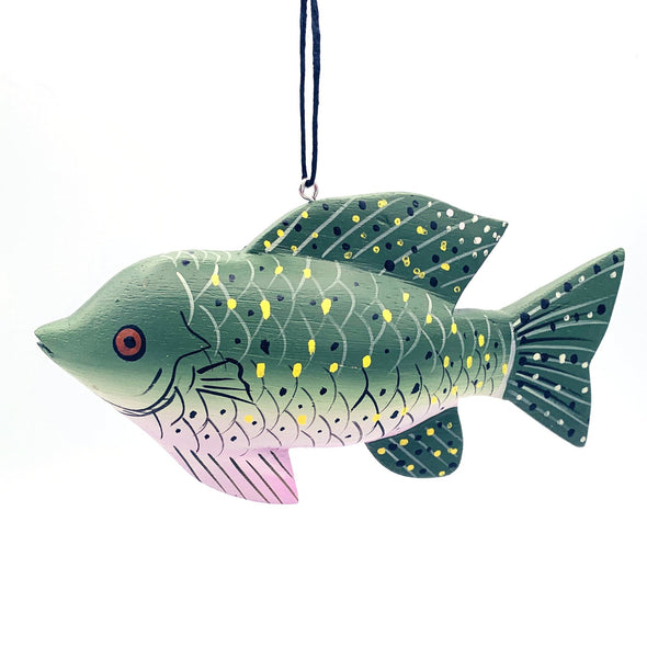 Black Crappie Fish Ornament