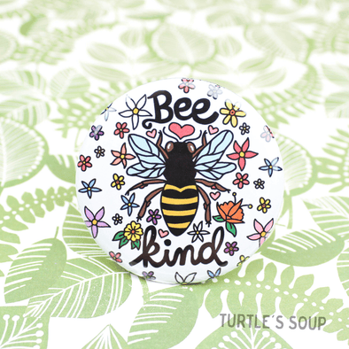 Bee Kind Pinback Button