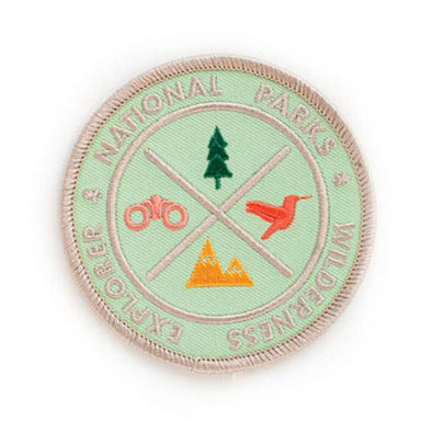 National Parks Iron On Patch 2