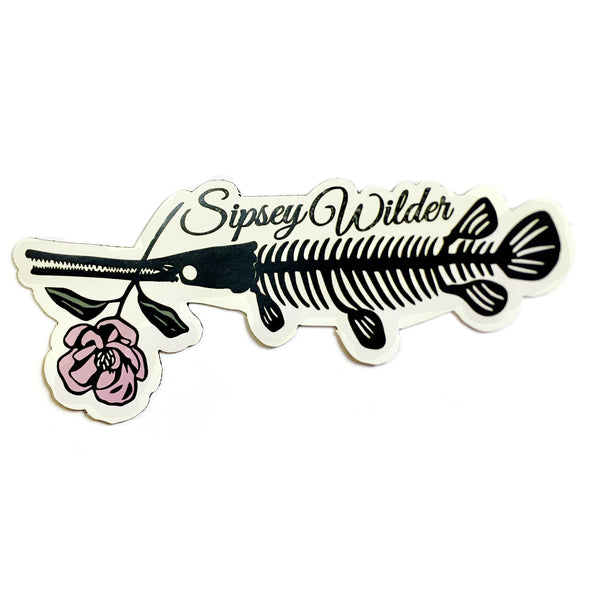 Sipsey Wilder Gar Logo Magnet