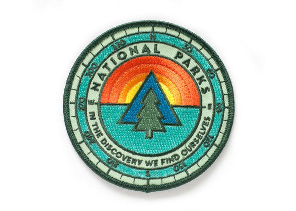 National Parks Iron On Patch