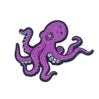 Octopus Iron-On Patch
