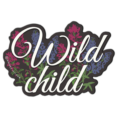 Wild Child Vinyl Sticker