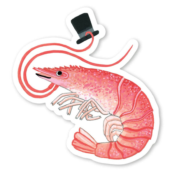 Gentleman Shrimp Sticker