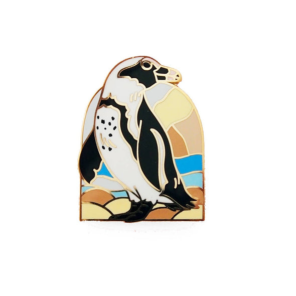 African Penguin Pin