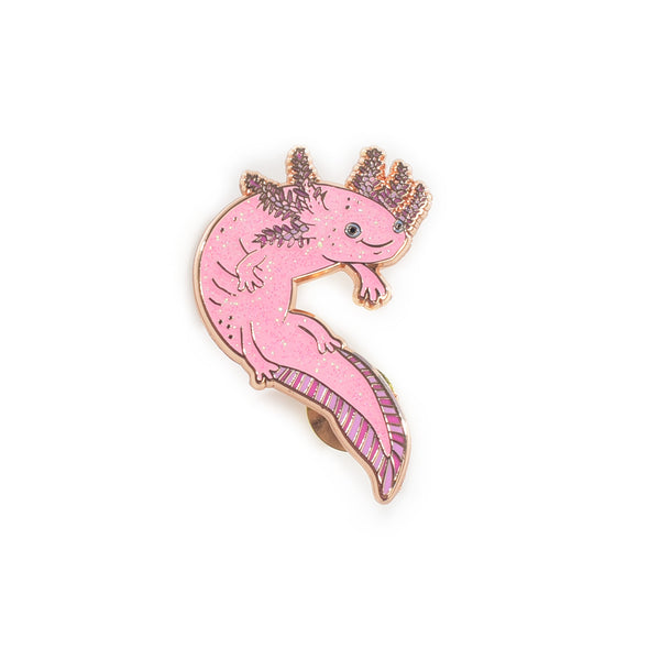 Axolotl Enamel Pin (Pink)