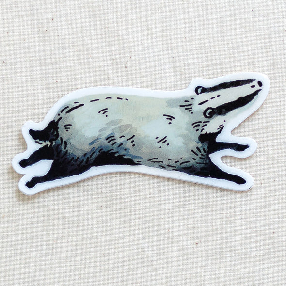 Badger Vinyl Sticker