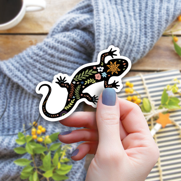 Magical Lizard Vinyl Sticker