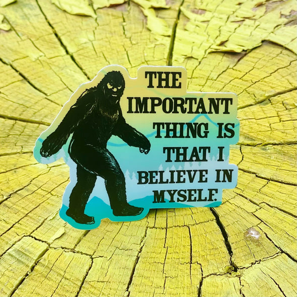 Bigfoot Vinyl Sticker