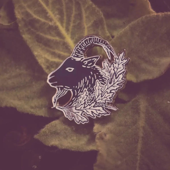 Black Phillip Enamel Pin