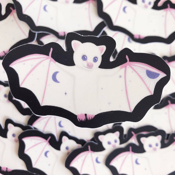 Batty Bat Glow in the Dark Sticker