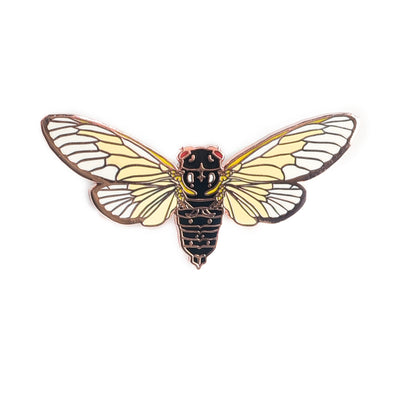 Cicada Enamel Pin