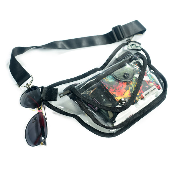 Clear Lux Hip Pouch