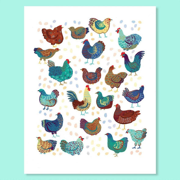 Chicken Crew Print (8x10)