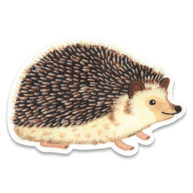 Happy Hedgehog Vinyl Sticker