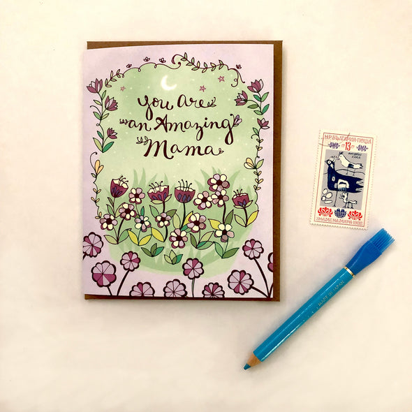 Amazing Mama Mother's Day Card