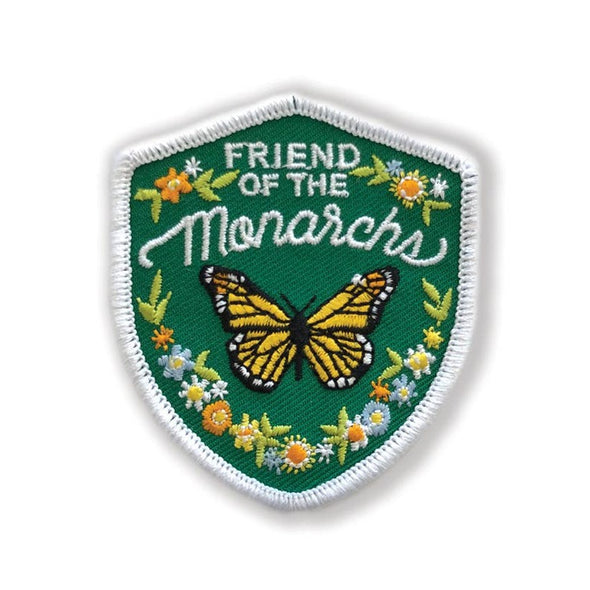 Friend of the Monarch Embroidered Patch