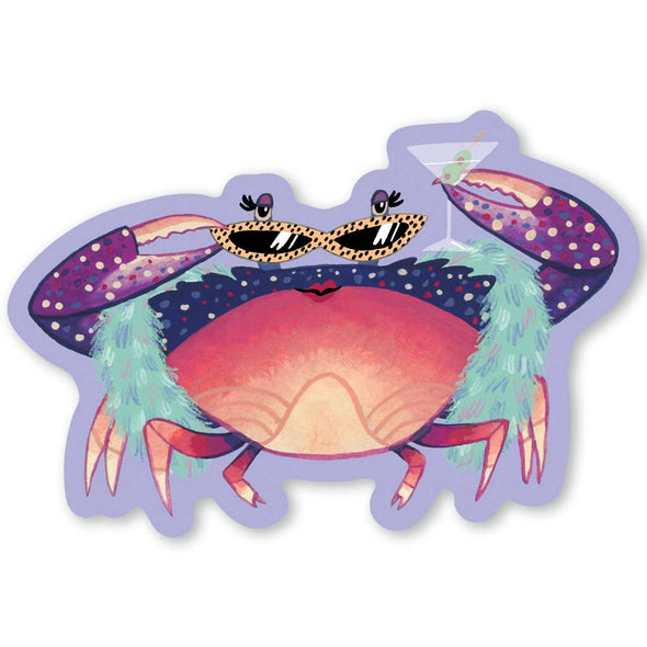 Absolutely Crab-ulous Sticker