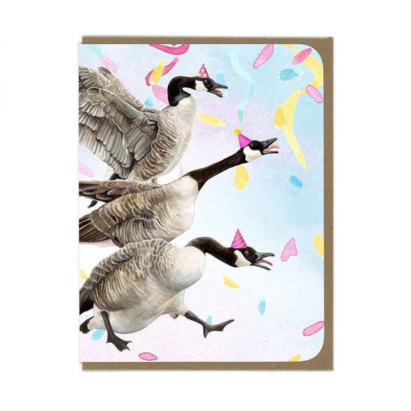 Canada Geese Greeting Card