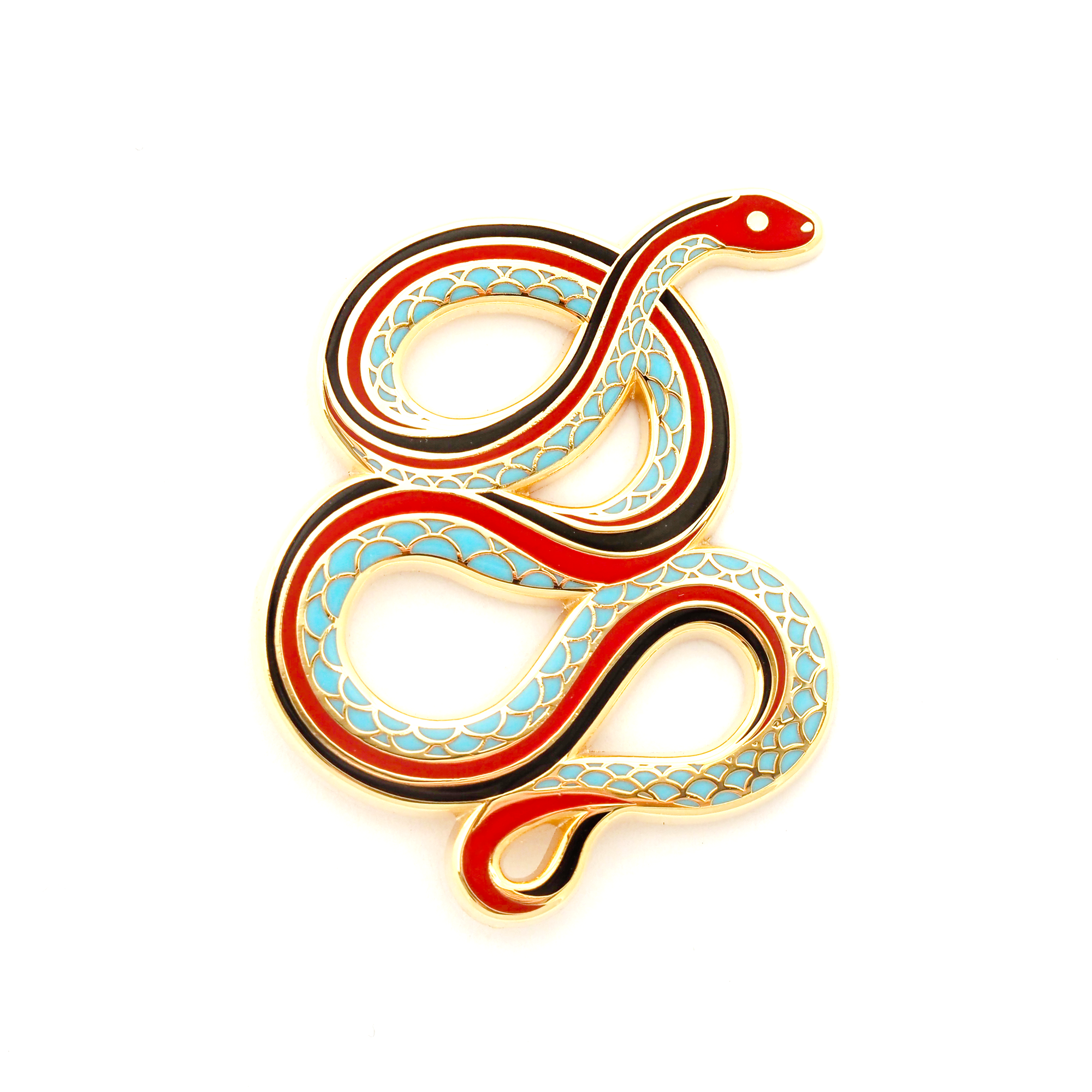 San Francisco Garter Snake Pin – Sipsey Wilder