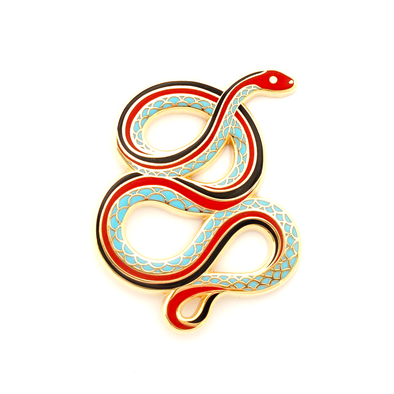 San Francisco Garter Snake Pin