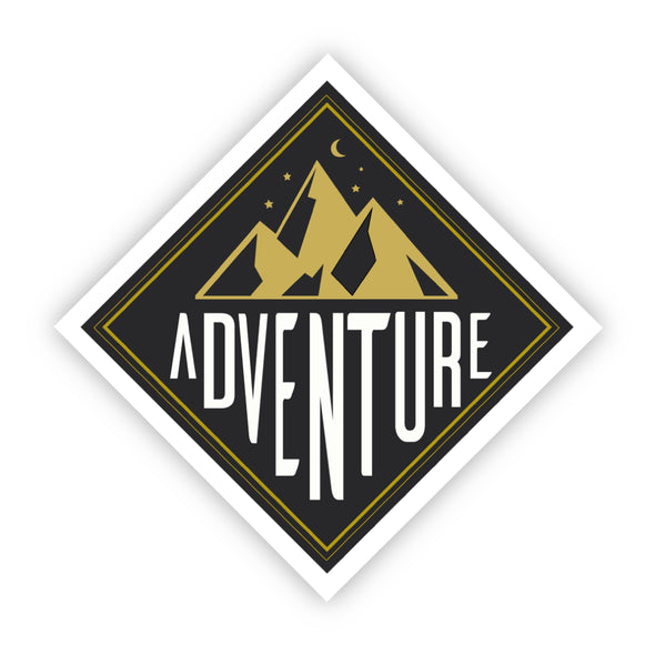 Adventure Vinyl Sticker