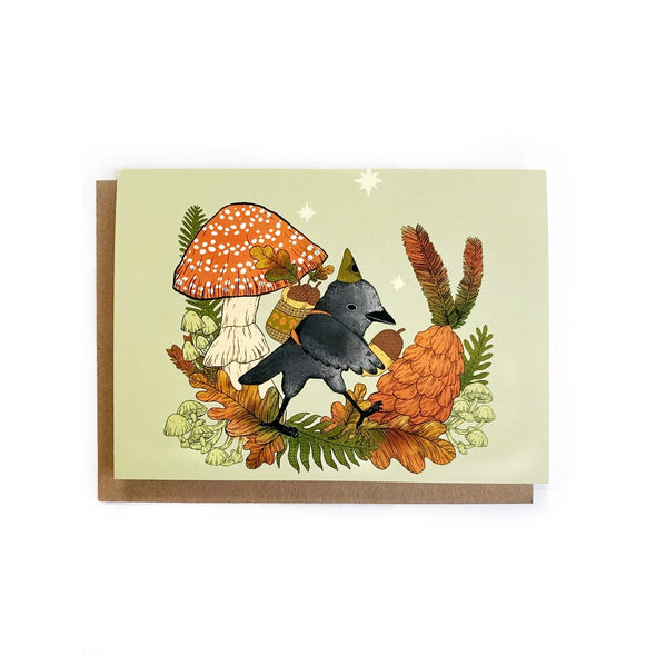 Forager Greeting Card