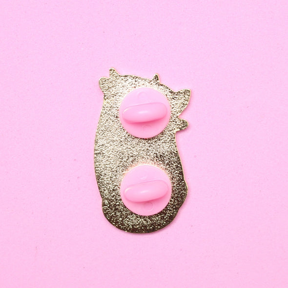 Day and Night Hugging Cats Enamel Pin
