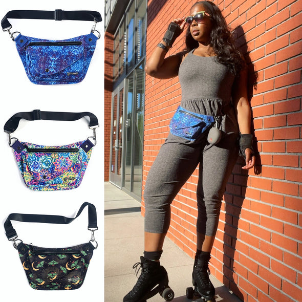 Indigo Rain Lux Hip Pouch